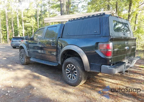 2012 Ford F-150 Svt Raptor из США, поврежденный, VIN 1FTFW1R6XCFB81096